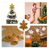 LED Christmas Decoration Tree Topper Projector Xmas Starry Lights Ornaments Fairy Sky Star Snowflake Laser Projection Lamp Decorative Holiday Party Supplies Plug