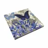Servizio per la cena di packaging Decoupage tovaglioli retrò uccelli vintage farfalla carta floreale per tessuto decorativo monouso tavolo 304a