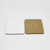 Sublimation Square Cup Mat Blank Cork Wood Heat Insulation Coaster MDF Material Household Supply Party Favor DB812