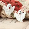 Divertente Halloween Orecchino a bottone Cosplay Smorfia Pipistrello Zucca Fantasma Caramelle Orecchini Europa Gioielli per le donne Regalo