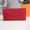 Empreinte Leather Sarah Composite Wallet Long Standard Removable Little Zipper Pouch Black Pink Dark Red 4 Colors Fashion Women Co229p