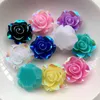 8 kinds of AB color rose flat back resin rhinestone DIY decorative accessories applique water diamond 100 pcs /lot free delivery