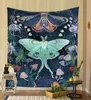 Nordic Psychedelic Hanging Fabric Background Wall Covering Home Decoration Blanket Tapestry Bedroom