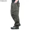 남자 전술 군사화물 바지 군대 패션 멀티 포켓 카모 전투 작업 바지 스키 하이킹 바지 야외 바지 Pantalone 210522