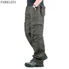 Pantalon cargo militaire tactique pour hommes Armée Mode Multi Pocket Camo Combat Pantalon de travail Ski Randonnée Pantalon Pantalon d'extérieur Pantalone 210522