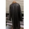 Men's Fur & Faux Lugentolo Plus Size Leather Coat Men Collar Winter Fashion Lapel Long Sleeve PU Cardigan Casual Mens Jackets