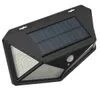 LED Solar Street Wall Light Pir Motion Sensor Outdoor Lamp IP65 - بدون 211f