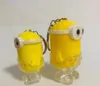 LED Gadget Light Keychain Key Chain Ring Kevin Bob Flashlight Torch Sound Toy Despicable Me Kids Christmas Promotion Gift