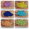 Multi Option 3/4/5/6/8/10mm Round Imitation Color Plastic Straight hole Pearl Beads DIY Jewelry Making Accessories