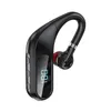 Gancio per l'orecchio Auricolari aziendali Cuffie Bluetooth 5.0 senza fili Display di alimentazione Riduzione del rumore intelligente Chiamata HD Cuffie sportive Auricolari