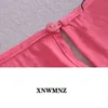 Mulheres Cor-de-rosa Belted Playsuit Feminino Redondo Pescoço Mangas Curtas Verão Jumpsuit Fashion Playsuit 210520