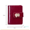 New oil wax Genuine leather protected women designer wallets lady short style fashion casual cow leather multi-function zero purses no9