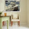 Paintings DIY Digital Oil Painting By Number Kit Canvas Paint Home Wall Art Decoration Fast Ship Enough Stock Drop Whole270d