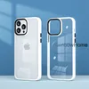 Metal lens Electroplating Shockproof Clear Hard Phone Cases for iPhone 13 12 11 Pro XS MAX XR 6 7 8 Plus Case Cover