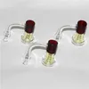 Fumer Terp Slurper Banger Avec Des Perles De Pilule De Marbre De Verre Clous De Quartz Domeless Aspirer Des Bangers D'huile Joint Poli Pour Dab Rigs