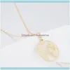 Necklaces & Pendants Jewelrycolor Delicate Beauty Brief Necklace Materials Is Stainless Steel 316 No Easy Fade Anti-Allergy Chains Drop Deli