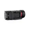 Tactical LED Flashlight Hunting Scopes Red Dot Laser Sight with Picatinny Rail Mount for Pistol Handgun Gun Rifle