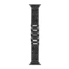 Rostfritt stålkedja till Apple Watch Series 6 5 4 SE Luxury Metal Watchband Armband Iwatch 44mm 42mm 40mm 38mm Armband Smart Tillbehör