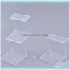 Verpakking sieraden1pcs transparante acryl display plankglazen mobiele telefoon sieraden standaard sieraden zakjes zakken drop levering 2021 hcq4c