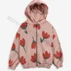 Enkelibb BC Jacket voor Meisjes Mode Merk Design Kinderen Hoodie Europese en Amerikaanse stijl Peuter Herfst Winterjassen 211011