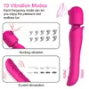 Massage Items 10 Speeds Av Wand Massager Vrouwelijke Sexy Producten Clitoral Stimulator voor Dames Zuigen Vibrator G Spot