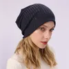 Hoeden voor dames Skulies Bonnets groothandel dames hiphop hoed lente herfst winter dubbele laag strass beanie beanie/schedel caps oliv22