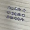 Meisidian 0,5Carat 5mm Runda Alexandrite Stone Corundum Lab Grå färg Ändra Sapphire Pirce H1015