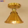 Ceiling Lights IWHD Retro Led Light Fixtures Bedroom Kitchen Lamps For Living Room Lamp Lamparas De Techo Vintage Plafon