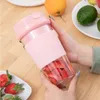 NEWNEW250ml Portable Fast Milk Shake Breakfast Electric Lightweight Juicer Cup Girl Green Apple Pulp EWD7562