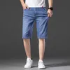 أزياء رجالي ممزق قصيرة جينز ماركة الملابس برمودا الصيف القطن السراويل تنفس الدنيم الذكور 210712