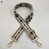 Accessori per parti di borse Cinturino Borsa di design di lusso Cintura larga colorata Cintura di ricambio per tracolla in cotone regolabile
