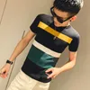 Knitting Stripe Short Sleeve T Shirt Men O Neck Slim Fit T-Shirts Summer Casual Men Streetwear Top Tees Mens Brand Clothing 210527