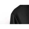 Elegant Black Silk Shirts Plus Size Loose Blouses Tops Women Oversized Office Ladies Clothes 210421