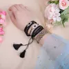 Zhongvi 2020 Miyuki för kvinnor Turkiska Evil Evee Armband Boho Pulsas Mujer Smycken Tassel Handgjorda Design Ladies Presenter