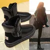 Bottes de neige femmes Plus velours épais Ankel imperméable antidérapant fourrure intégré hiver chaud coton chaussures et 211018