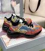 2021 Designers Shoes Luxury Multicolor Rhyton Women Men Sneakers Trainers Vintage Chaussures Ladies Casual Shoe Designer Sneaker Top Quality With Box Size 35-46