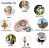 130db Personal Security Alarm Keychain Safety Emergency Alarm with LED Light Emergency Alarm for Elders Women Kids old man
