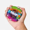 DHL Rainbow Fidget Grab Snap Squeepe Toy Party Party Рука Snappers Руки Сила Рукоятки захватывает Сжатие сенсорных игрушек