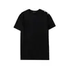 Spring Summer Tee Mens T -shirt Round Neck Women Street Casual Button Decoratie Ademend drukwerk Men Emodern888