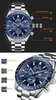 Benyar Top Brand Luxury Full Steel Business Quartz Casual Vattentät Sport Es Clock Men Watch Relogio Masculino