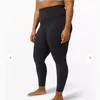 Women's Naked Feeling Yoga Leggings 25 Inches - High Waist Matte Soft Workout Tights Running Pants size 2-12