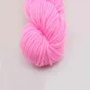 1PC 25g / boule de fil teint épais coton mélangé laine anti-boulochage crochet fil de lait pour bébé chapeau écharpe pull couverture fil à tricoter Y211129