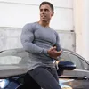 Frühling Herbst Mode Sport Pullover Männer Langarm Pullover Mann Oansatz Slim Fit Pullover Gym Fitness Stricken Tops männer