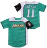 Personalizado Shohei Ohtani # 11 Hokkaido Nippon Ham Fighters Baseball Jersey Japão 2017 Filme AMBICIOSO para homens mulheres jovens nome e número com costura dupla