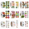 Gift Wrap 500pcs/roll Animal Cartoon Stickers Children Classic Toy School Teacher Reward For Kids Decoration Label