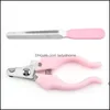 Pet Supplies Home Gardenpet Claw Cutter Ciseaux de toilettage professionnels en acier inoxydable Chats Nails Clipper Trimmer Dog Nail Clippers Hwe693