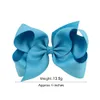 Girl 4-6 Inch Baby Children Hairs Bow Boutique Grosgrain Ribbon Clip Hairbow Large Bowknot Pinwheel Hairpins Hair Accessories Decoration 255