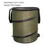 Sacs de rangement, sac poubelle Portable pliable, feuilles de jardin, fleurs et pour Camping, bac de collecte d'herbe