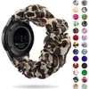Dames Horloges Strap 20mm 22mm Scrunchies Elastisch voor Samsung Galaxy Watch Bands 3 41mm 46mm Huawei GT2 Pro Amazfit BIP