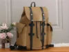 Женский кожаный рюкзак Christopher, роскошные дизайнерские рюкзаки, брендовые классические цветы, клетчатая школьная сумка, ранец, рюкзак